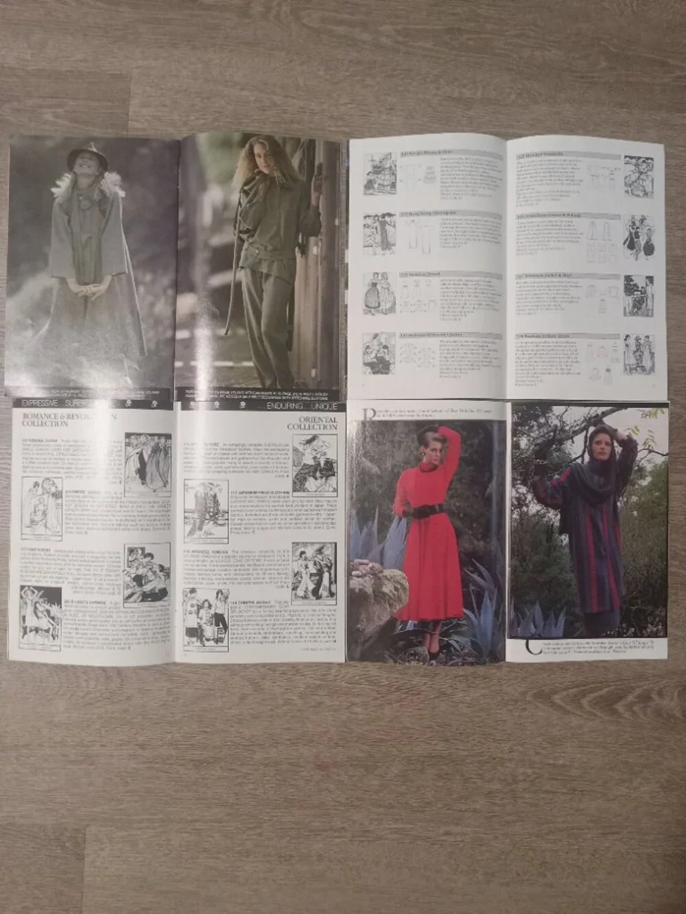 Lot of 4 Vintage VTG Folkwear Home Catalogs 1985 1993 Collection Patterns Design